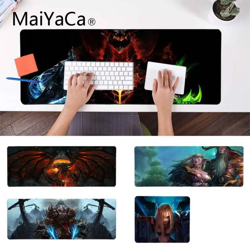 

MaiYaCa Simple Design League of Legends gamer play mats Mousepad Rubber Mouse Durable Desktop Mousepad