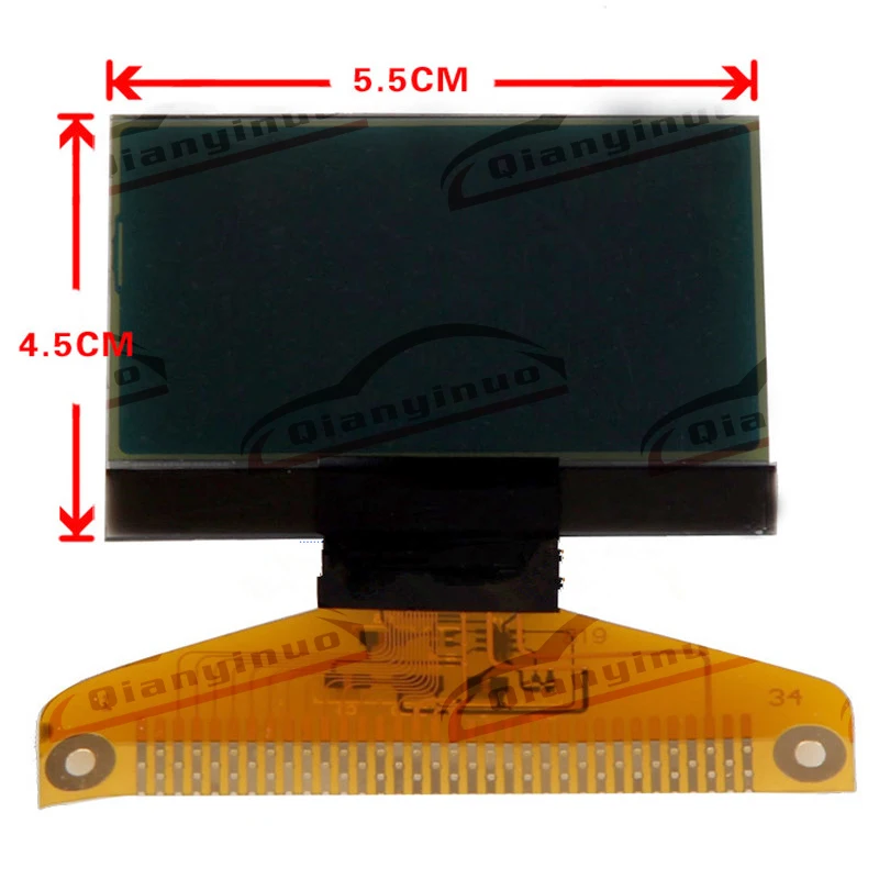 Qianyinuo приборной панели 34Pin ЖК-экран для Audi A3/A4/A61.8 1,8 t V W Passat/Golf 4 Seat Skoda VDO инструментальный кластер дисплей