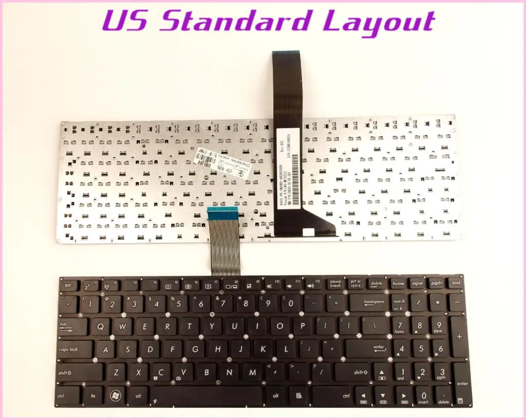 Клавиатура для ноутбука ASUS X550V X550VC X550CL X550CC X550C X550 X550CA X500D R510JK без рамки | Компьютеры