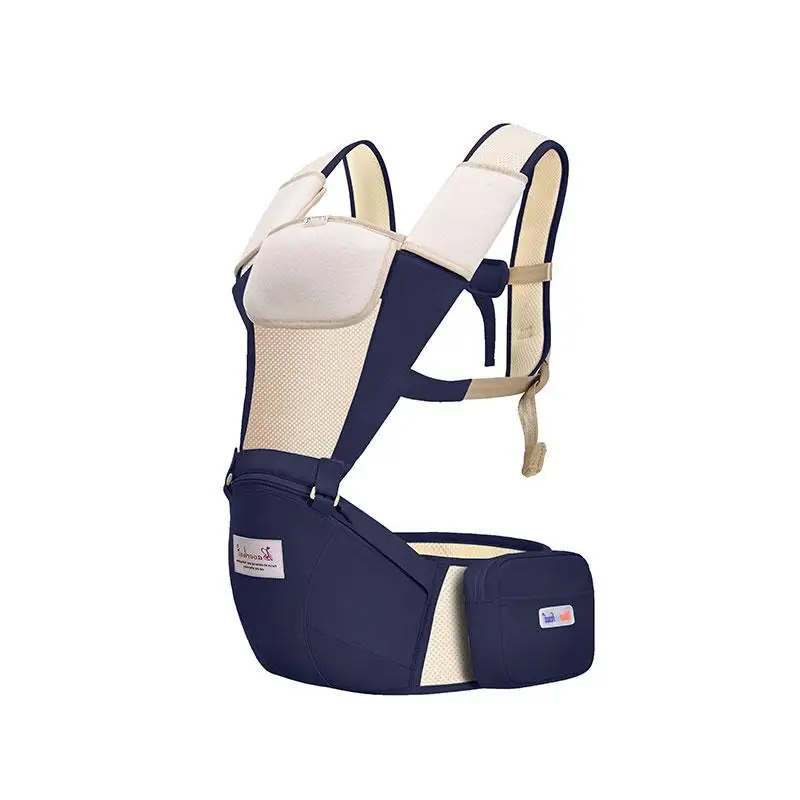

Baby Carrier 9-in-1 multi-function front holding shoulder with Hip Seat baby waist stool strap With Saliva Towel Waist Pack