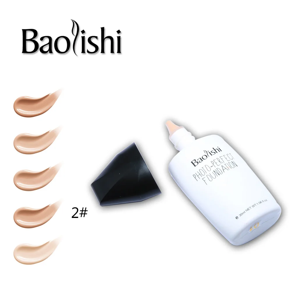 Baolishi 5 цветов основа для лица жидкое косметическое средство основа BB крем корректирующий крем Отбеливающее масло для макияжа-контроль увлажняющий крем - Цвет: 2 cor