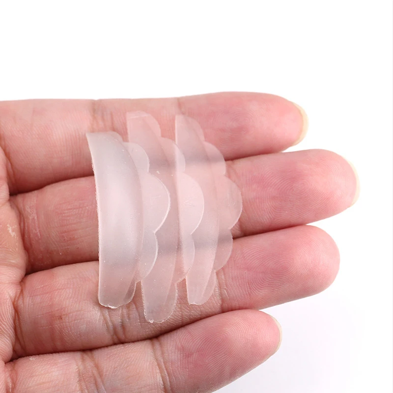 6pcs/Pack Eyelash Lift Curlers Silicone Shields Eyelash Lifting Curl Eye Lash Extension Silicone Pads