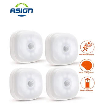 

Motion Sensor LED Night Light AAA Battery 10 LEDs Emergency Light Magnetic Wireless Sensor Lights Auto On/Off Wall Cabinet Lamp