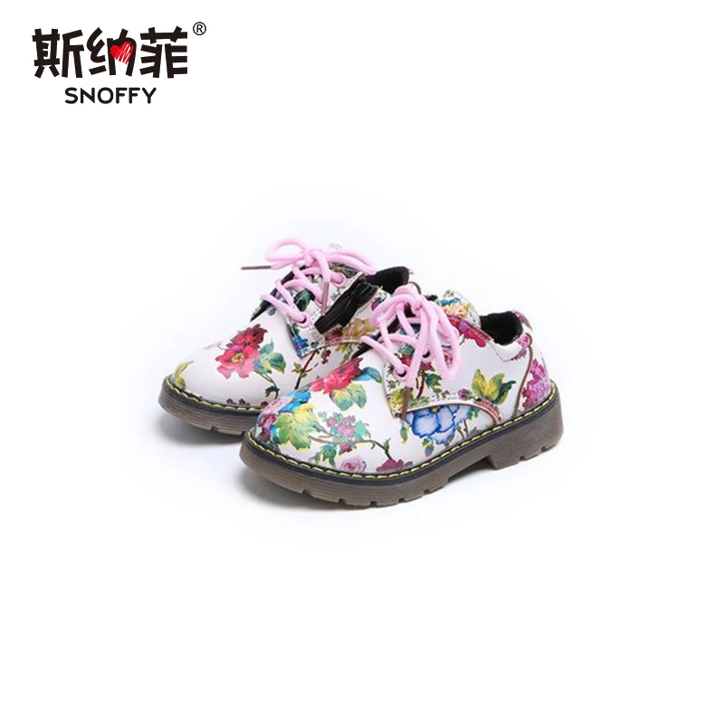 

2018 spring girls single shoes with soft leather tendon bottom comfortable children's shoes