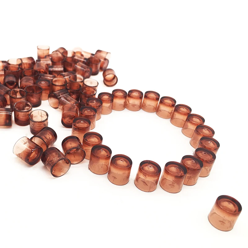 

howells 120 pcs Queen Bee Cell Cup Brown Bee Fertility Cell Bee Eggs Incubation Hatch Breeding Bee Keeper Tools