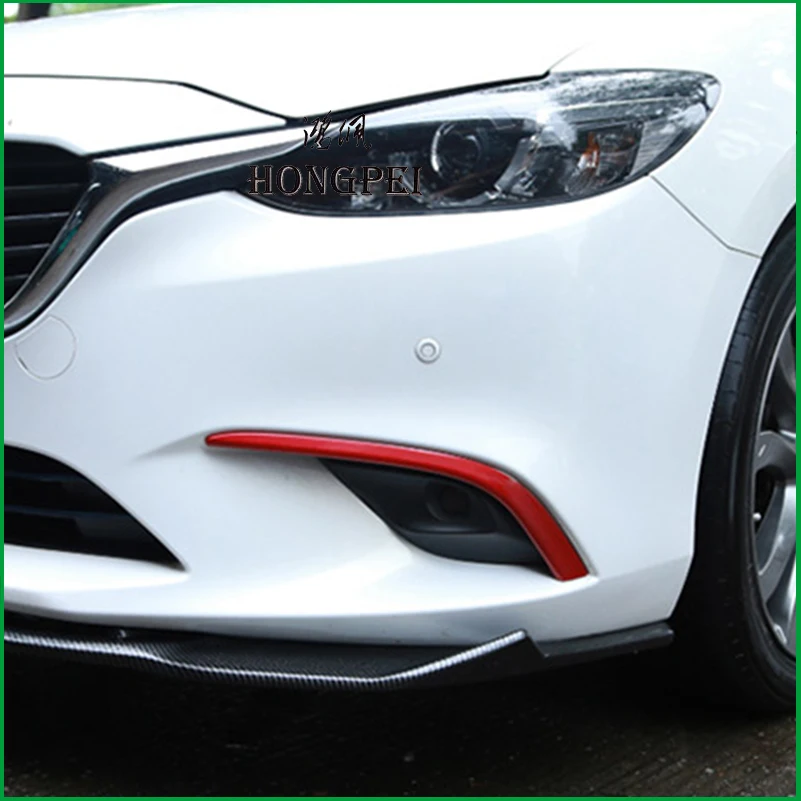 Для Mazda 6 Atenza M6, передний противотуманный светильник, противотуманный светильник, накладка, ободок для бровей, украшение для век