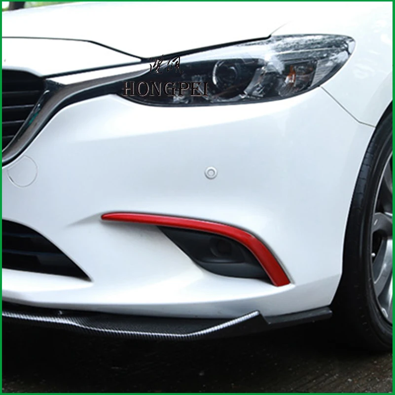 Для Mazda 6 Atenza M6 2016 2017 передняя противотуманная фара крышка Накладка ободок для