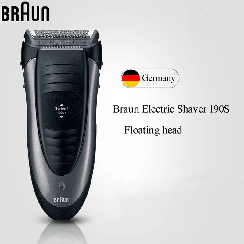 Braun Electric Shaver 190S Floating Foil Men Razor Waterprrof Washable Electric Razor