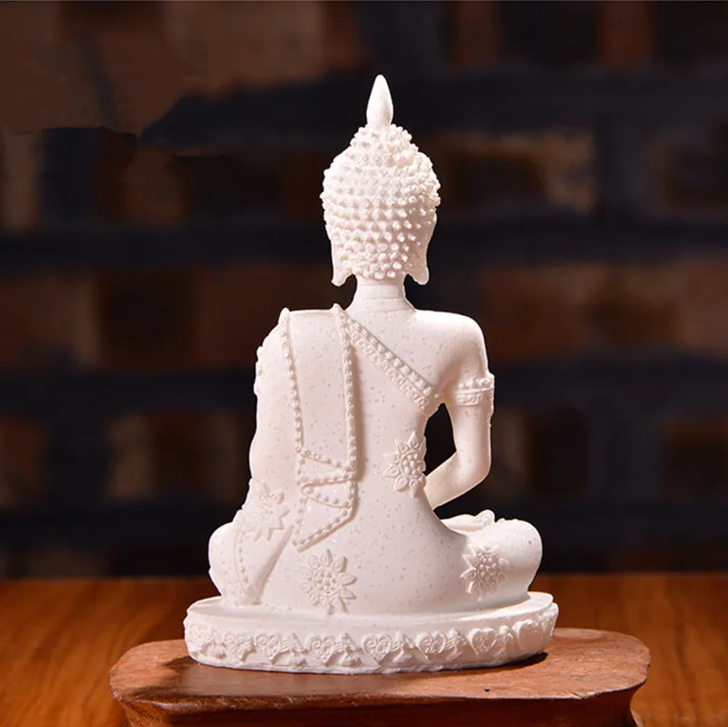 Буддизм буддистская статуя татхагата Индия Йога Мандала с Буддой скульптуры камень ремесло Amitabha Золотой Будда Статуя Скульптуры