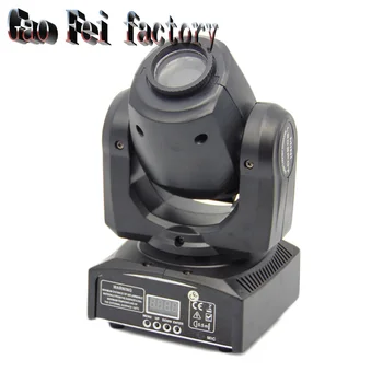 

Mini Spot DMX 512 control 30W LED Moving Heads With Gobos Plate&Color Plate High Brightness DMX512 Moving Heads