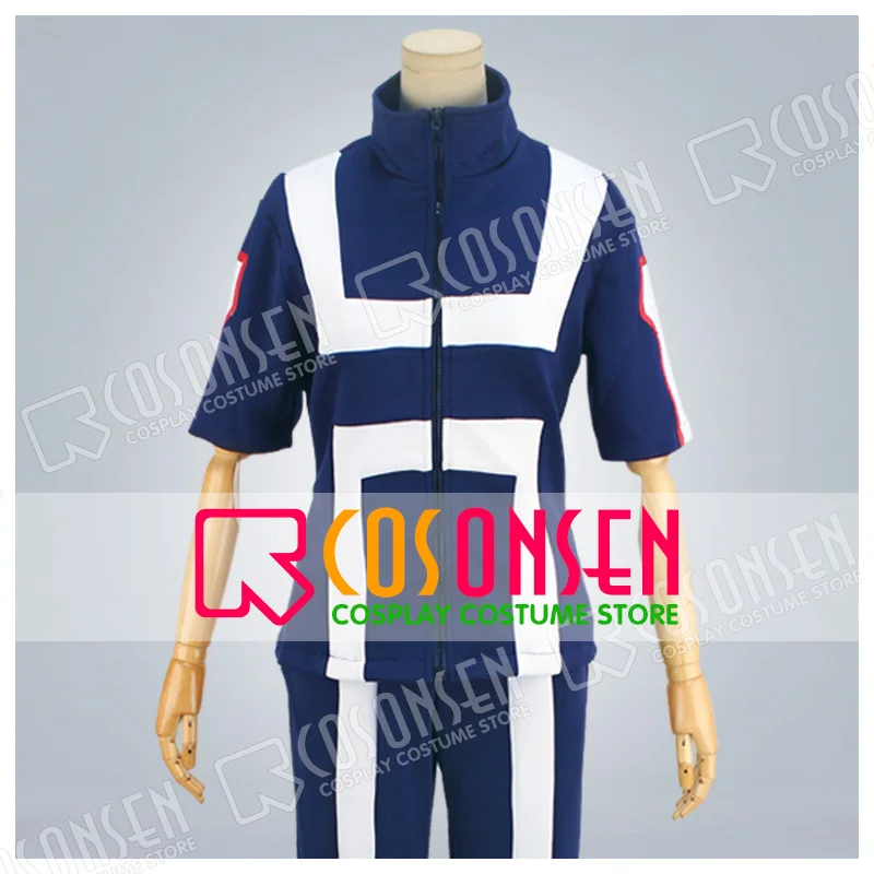 

Boku no Hero Academia Bakugou Katsuki/Iida Tenya/Todoroki Shouto COSPLAYONSEN My Hero Academia Sportswear Tops+Pants All Size