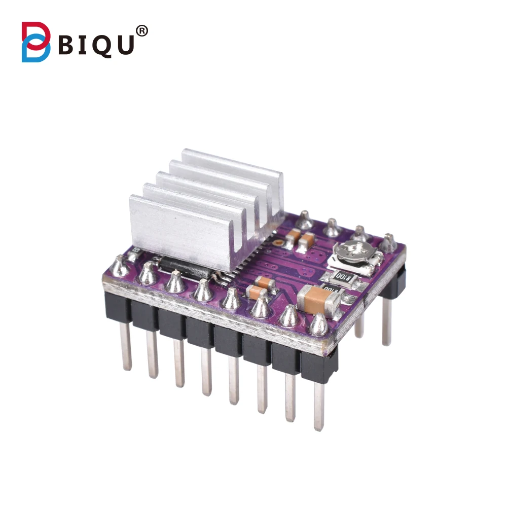 BIQU BIGTREETECH 5PCS DRV8825 Stepper Motor Driver With Heatsink for MKS GEN V1.4 SKR Board A4988 3d Printer Parts | Компьютеры и офис
