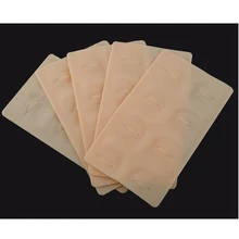 1 шт. Перманентный макияж Поддельные 3D глаз кожа для обучения татуировкам Тренировочный Набор для кожи Аксессуары для татуажа для начинающих Pesca