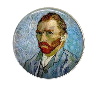 5pcs16mm20mm25mmVan Gogh картина Звездная ночь Винсента ручной работы фото стеклянный капельный стиль Кабошоны Ювелирные изделия Аксессуары