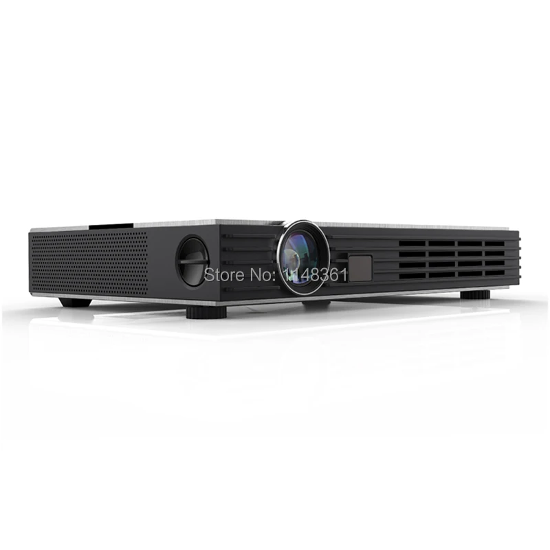 

2017 New DLP WiFi High Brightness LAN Education DLP Projector Full HD 1080P 7100 Lumens 3D Portable Projector Mini Pojector