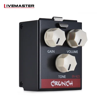 

BIYANG LiveMaster Series DS-163 CRUNCH Distortion Guitar Effect Pedal Module True Bypass