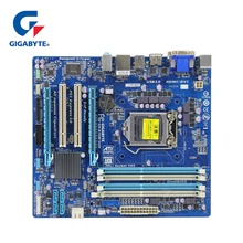 Оригинальный Gigabyte GA-B75M-D3H материнская плата LGA 1155 DDR3 Оперативная память 32G B75 B75M D3H настольная материнаская плата B75M-D3H DVI VGA HDMI USB3 б/у