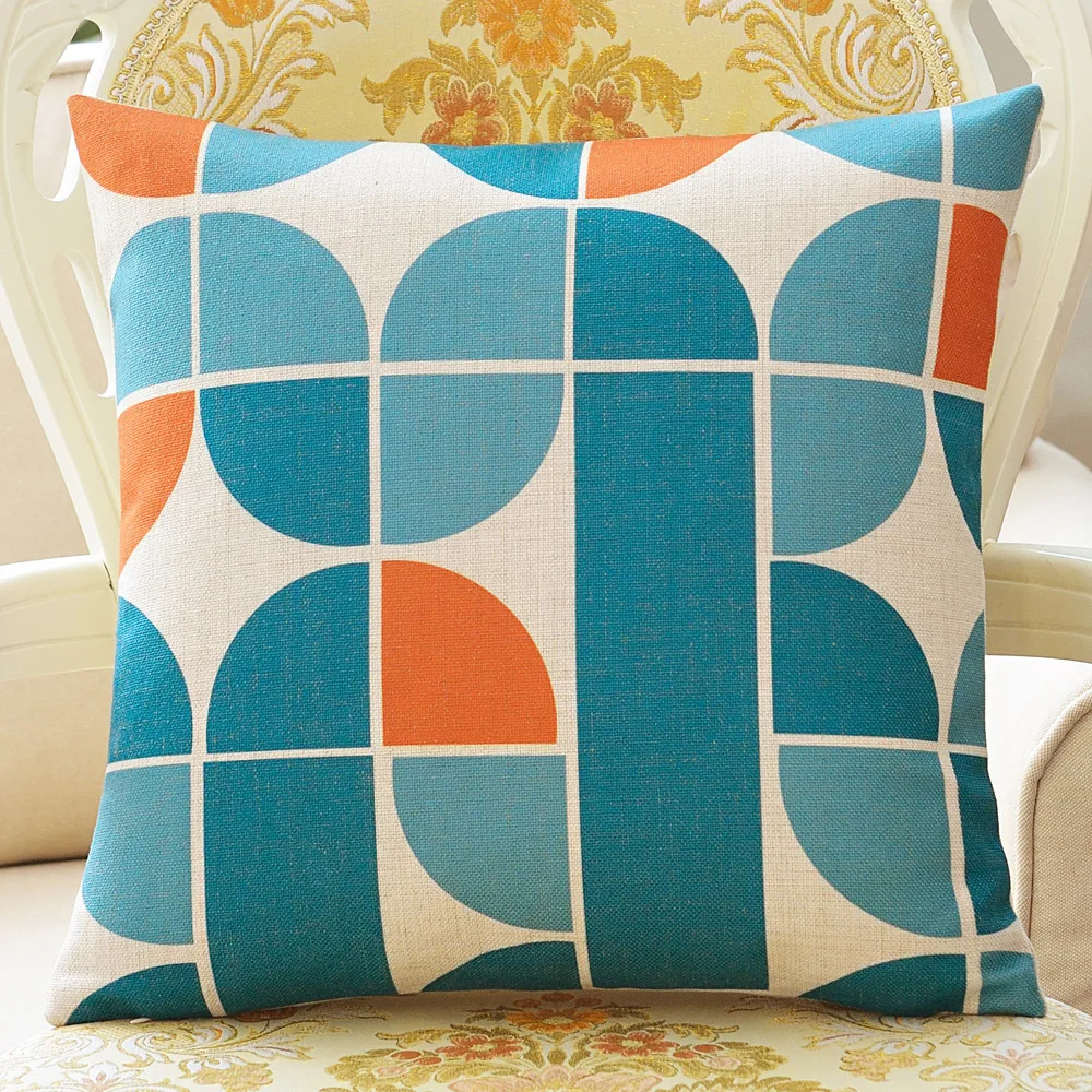 Custom Made Cushion Cover Pillow Case Seat Lumbar Envelop for Sofa