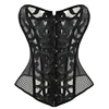 Plus Size Black White Lace Corset Sexy Bustier Mesh Corselet Summer Underwear Clothing  Lingerie G-string Slimming Party Outfits ► Photo 1/6