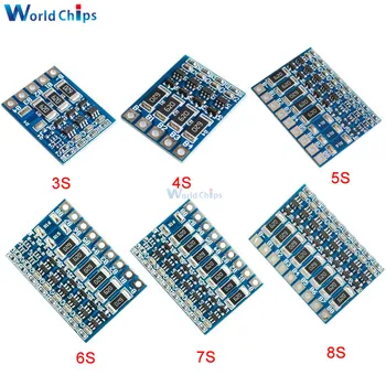 

5S 21V 4.2V Balance Function Protection Board 68mA 5S Li-ion Lipo Battery Lithium 18650 Batteries Balanced 3S 4S 5S 6S 7S 8S