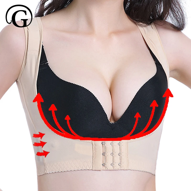 PRAYGER Bra Lifter Back Up Corrector Push Up Breast Shaper Posture