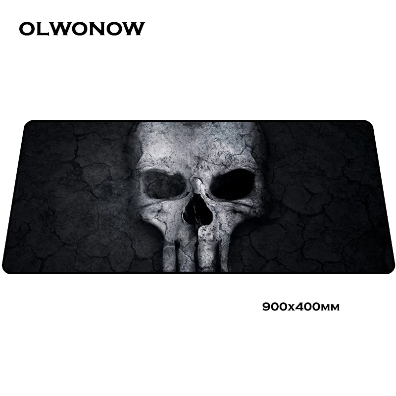Каратель коврик для мыши 90x40 см Коврик для мыши подарок notbook компьютерный коврик для мыши Хэллоуин игровой коврик для мыши геймер ноутбук коврики для мыши