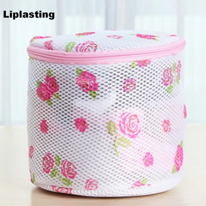 

Liplasting Laundry Bag Drawstring Bra Underwear Products Laundry Bags Useful Mesh Net Bra Wash Bag Zipper Laundry Bag
