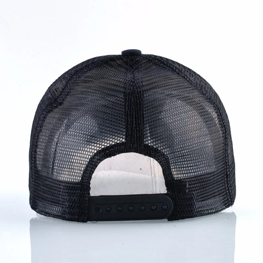 الأزياء إلكتروني التطريز قبعة بيسبول للرجال النساء الصيف تنفس شبكة Snapback قبعة للجنسين الهيب هوب سائق الشاحنة العظام Gorras