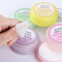 BORN PRETTY 32 Pcs/box Flavor Nail Polish Remover Pads Moist Wet Paper Manicure Nail Care Tool