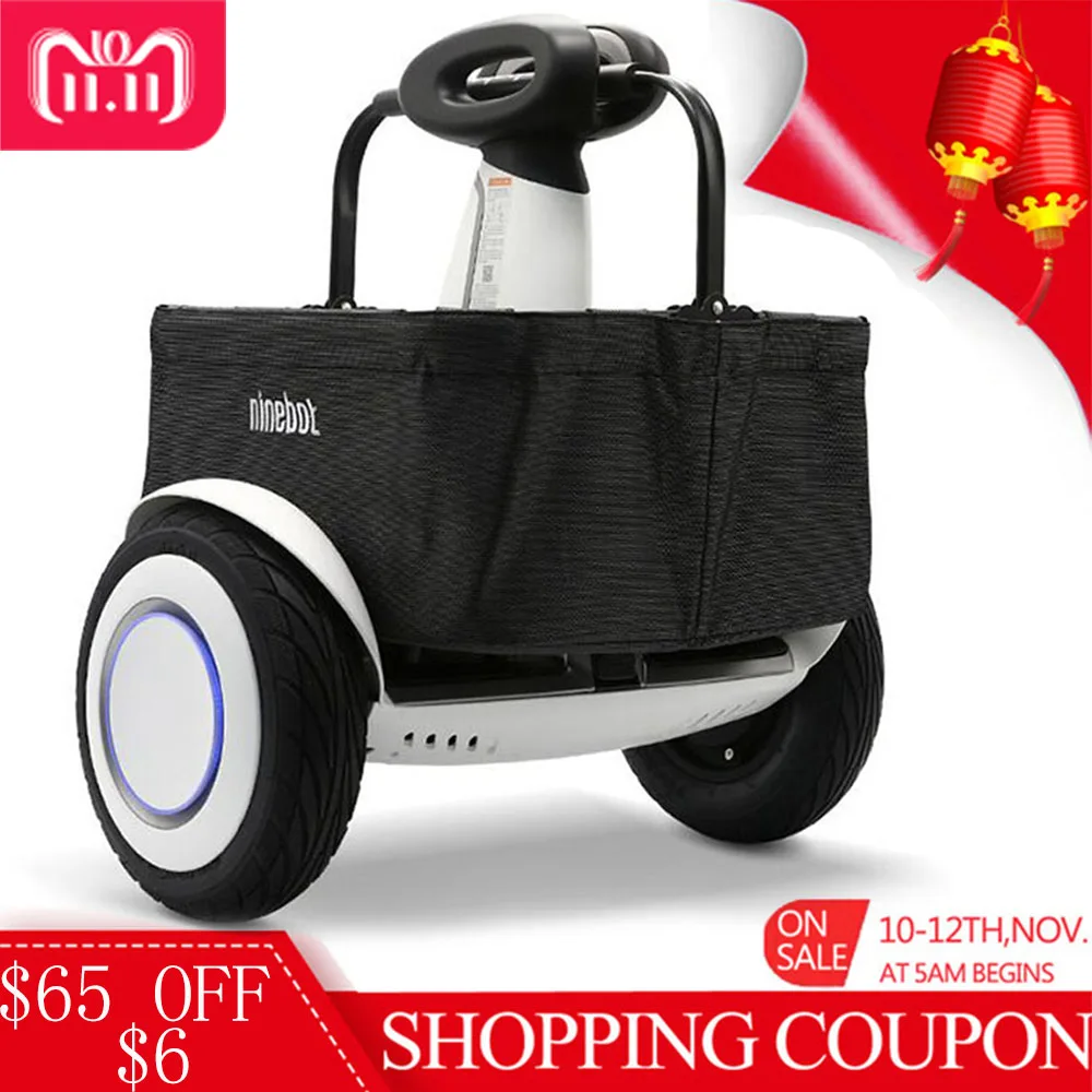 

30L Ninebot Storage Bag for Electric Balance Scooter Plus from Xiaomi mijia Folding Scooter Carry Basket Shopping Basket Bag