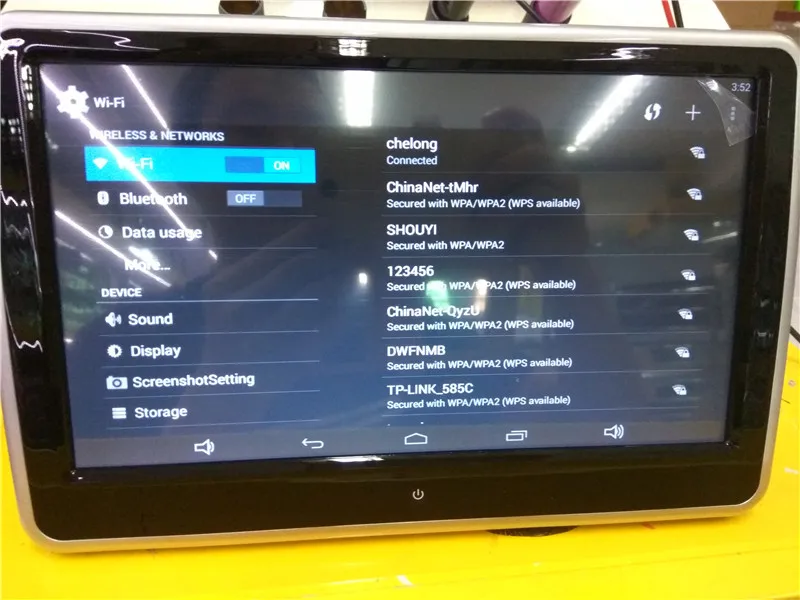 XST 10,1 дюймов Android 6,0 система подголовник автомобиля монитор с wifi ips сенсорный экран MP5 видео плеер с USB/SD/Bluetooth/динамик