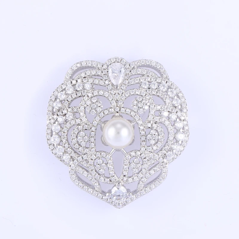 Новые модные ювелирные изделия Bijoux циркон цветок подвески для браслетов и