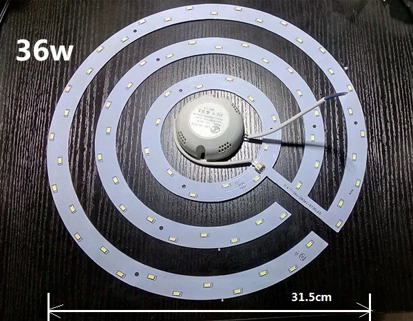 Светодиодный светильник-трансформация, светодиодный потолочный светильник, обновленная плата, круговой светильник-трансформация, светодиодный светильник кольцевая плата-трансформация