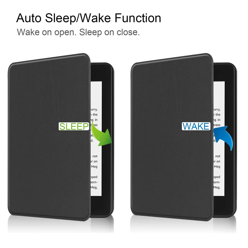30PCS/Lot Slim PU Leather Case For Amazon Kindle