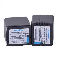 2 ピース DuraPro 7.2 ボルト 2600 mah VW-VBG260 VW VBG260 バッテリーパナソニック HDC-SD3 HDC-SD5 HDC-SD7 VDR-D310 VDR-D50 VDR-D51 SDR-H200