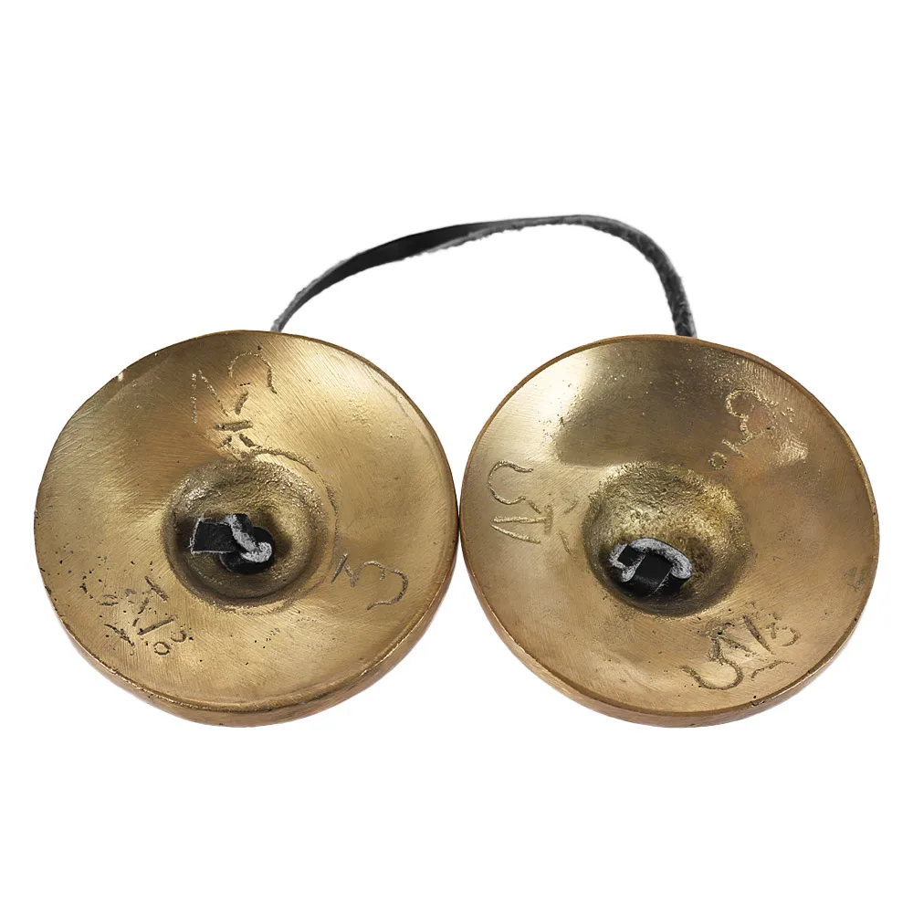 2.6in/6,5 см ручной работы Tingsha Тибетский медитационный колокольчик Tingsha Cymbal колокольчик с буддийской Восемь благоприятных символов