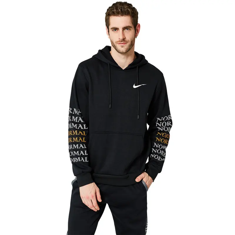 2019 big plus European size just break it men's Hooded Letter printing Sweatshirt Street Casual Original logo tommIS Guccy
