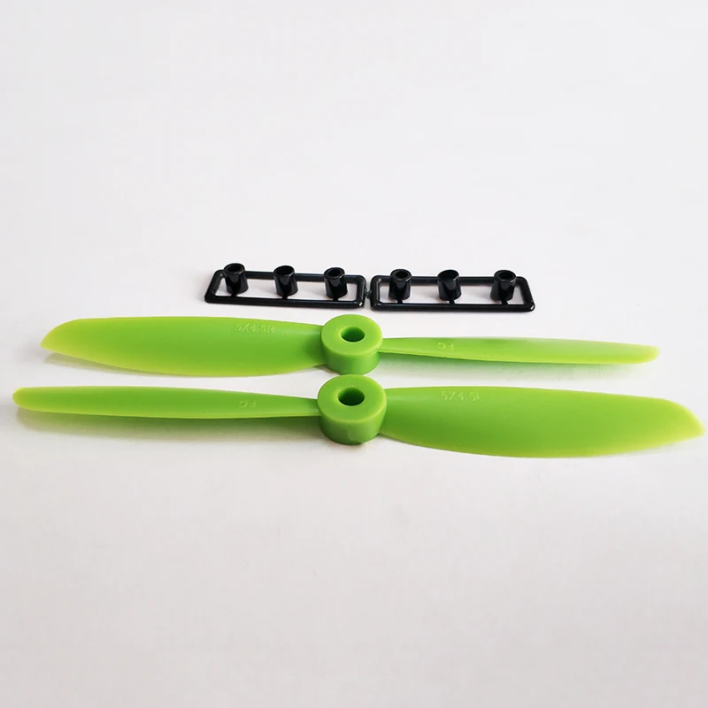 4 шт. 5045 пропеллер 5x4 5 Prop Green Props CW CCW Для RC FPV мультикоптера дрона Запчасти 2