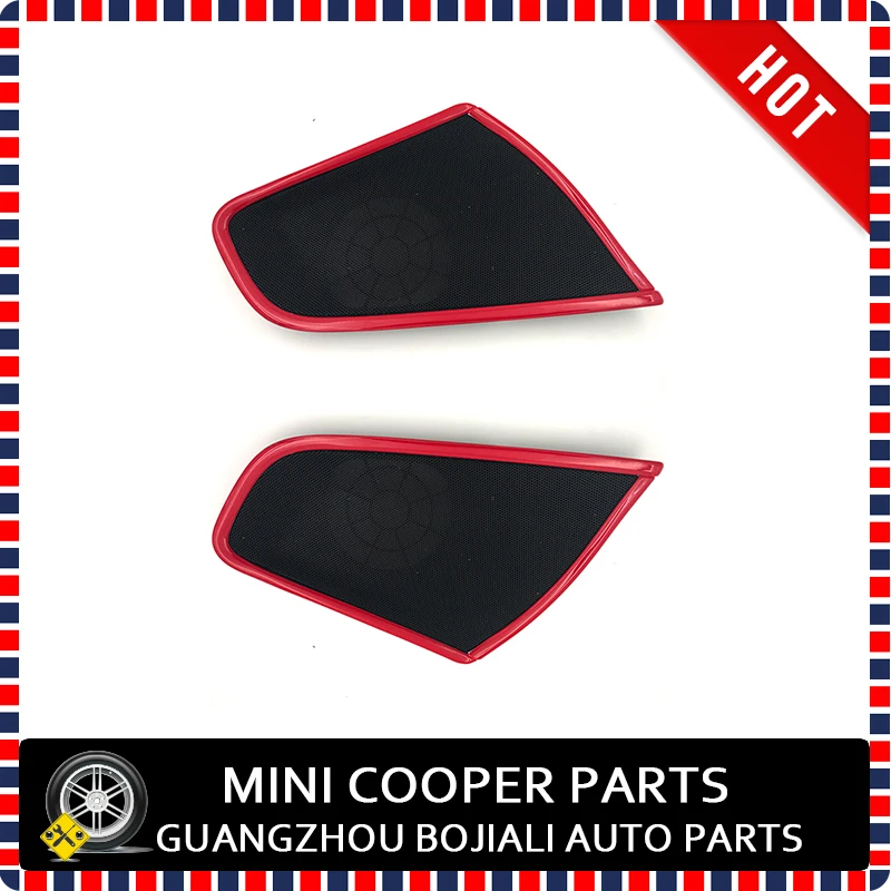Mini Cooper F60 Red Color Front Speaker rings