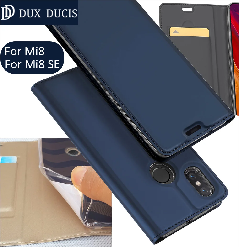 

Original DUX DUCIS Case Cover For Xiaomi Mi9 Mi8 SE Lite Pro Explorer Book Flip Leather Wallet Coque