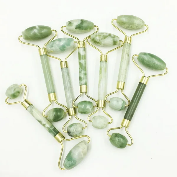 by dhl 200pcs Facial Beauty Massage Tool Jade Roller Face Thin massager Relaxation Tool face massager jade roller