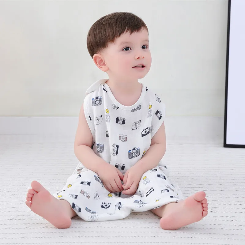 Bolsa de Dormir Bolsa de Dormir para Bebe Bolsas de Dormir Bebê Musselina Crianças Toddle Beddingbaby para Bebe 6 Mamãe e Bebê