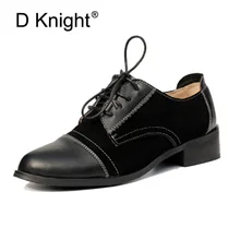 Большие размеры 32-43; женские туфли-оксфорды с перфорацией типа «броги»; женские оксфорды ручной работы из натуральной кожи; повседневная обувь в британском стиле; кроссовки на квадратном каблуке