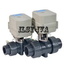 DN15 G1/" DC12V двухсторонний Моторизованный ПВХ электронный мяч клапан с инструкцией