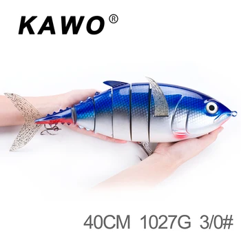 

1PC 40cm Plastic Large Fishing Lure Bait Hard Bait 1027g Artificial Bait Fishing Gear Tools Fishing Accessories Tackle