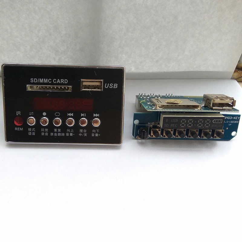 USB декодер с функцией записи Bluetooth 5 В клавиша дистанционного управления
