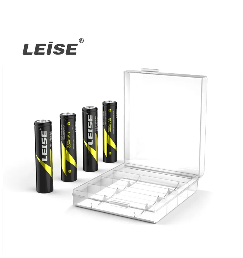 LEISE 1.2В AAA аккумуляторная батарея 350 мАч с чехлом для батареи Безопасный Удобный и