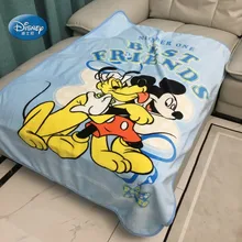 Disney мультфильм светильник с Микки Маусом Мышь "Лучшие друзья" Плутон для маленьких мальчиков детское одеяло пледы на кровать диван/диван подарок на день рождения