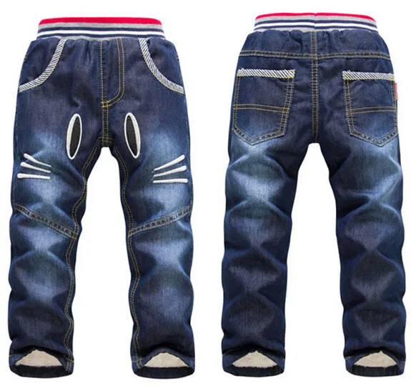 Розничная, коллекция года, новая коллекция, брендовые Зимние Повседневные джинсы для девочек детские модные популярные продающиеся брюки для маленьких девочек, джинсы DK0109