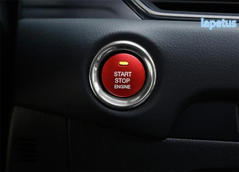 

Lapetus Engine Start Stop Circle Keyless Start System Button Decoration Frame Cover Trim For Mazda 6 Sedan & Wagon 2016 2017